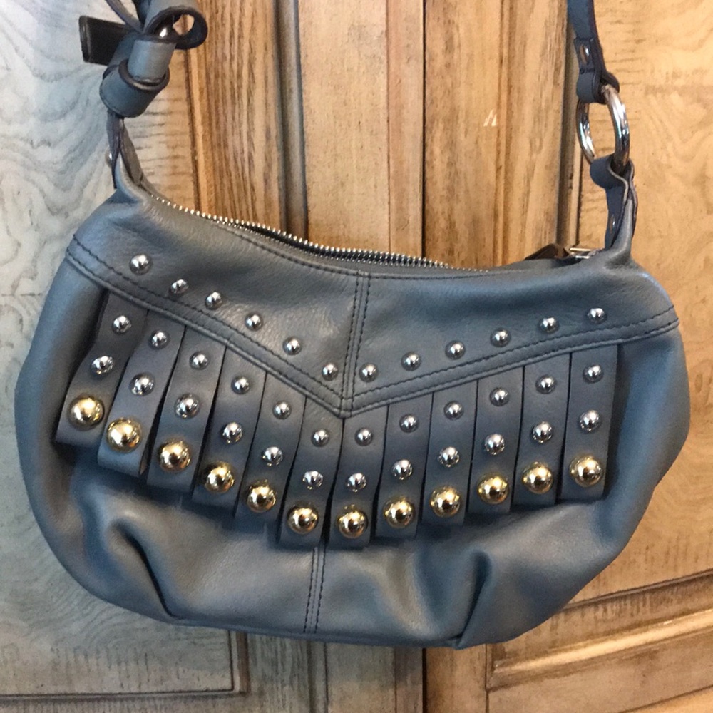 B Makowsky studded bag